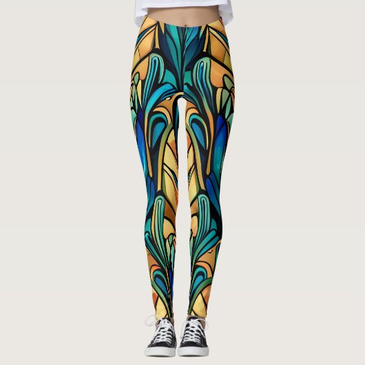 Kunstmodel Leggings (Voorkant)