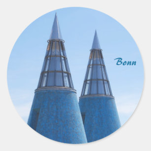 Kunstmuseum Bonn Ronde Sticker