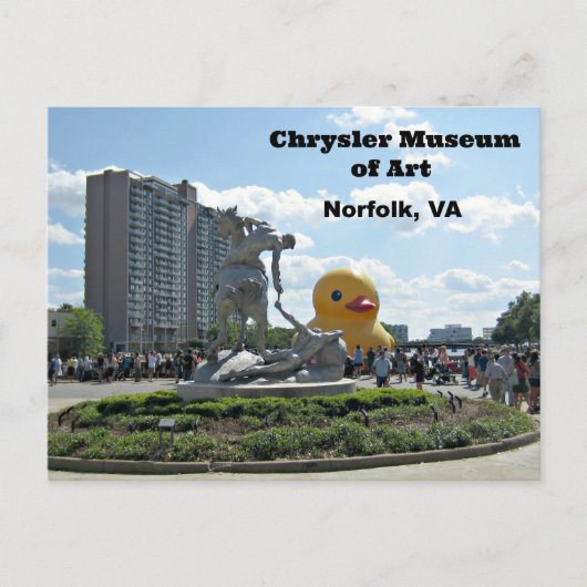 Kunstmuseum, Norfolk, Virginia Briefkaart (Voorkant)