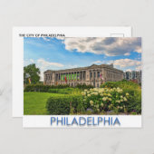 Kunstmuseum Philadelphia Briefkaart (Voorkant / Achterkant)