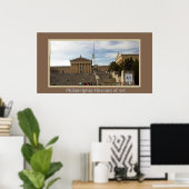 Kunstmuseum Philadelphia Poster (Thuiskantoor)