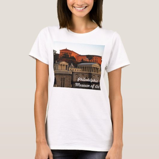 Kunstmuseum Philadelphia T-shirt (Voorkant)