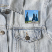 Kunstmuseum Vierkante Button 5,1 Cm (In situ)