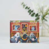 Kunstmuseum Waterverf kunst Briefkaart (Staand voorkant)