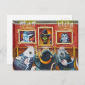 Kunstmuseum Waterverf kunst Briefkaart (Voorkant / Achterkant)