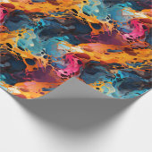 Kunstontwerp Cadeaupapier (Hoek)