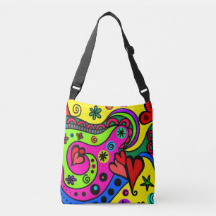 Kunstontwerp Crossbody Tas