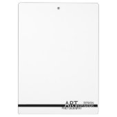 Kunstontwerp. Fotografie. Inspiratie. Klembord (Achterkant)