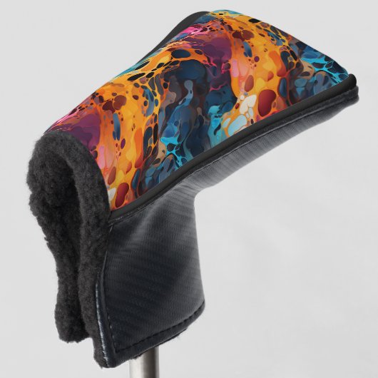 Kunstontwerp Golfheadcover (3/4 voorkant)