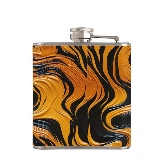 Kunstontwerp Heupfles (Achterkant)