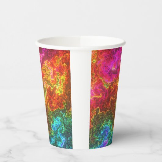 Kunstontwerp Papieren Bekers (Links)