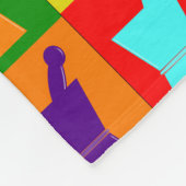 Kunstontwerp van de Pop van Fleece Blanket (Hoek)