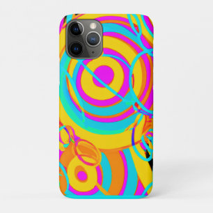 Kunstontwerp van het elektrisch neonpatroon iPhone 11 pro hoesje