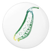 Kunstontwerp voor peulvruchten keramische knop (Voorkant)