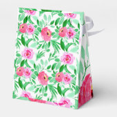 Kunstontwerp voor waterverf Retro Bedankdoosjes (Achterkant)