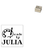 Kunstpallet gemaakt door stempel (Gestempeld)