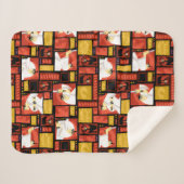 Kunstpaneelpatroon Samurai Jack & Aku Sherpa Deken (Voorkant (horizontaal))