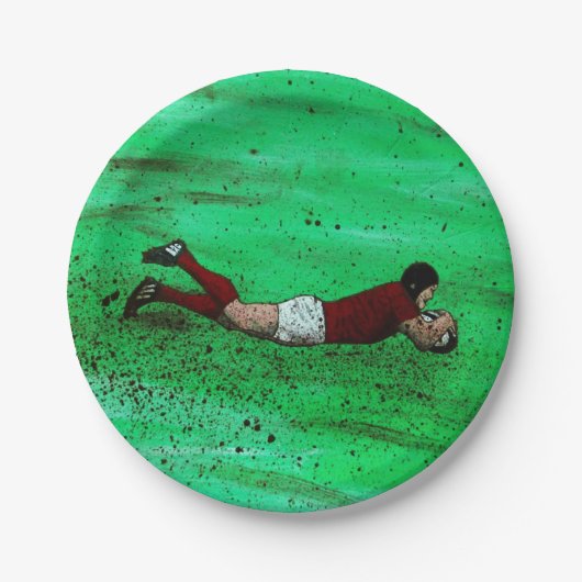 Kunstpapier bord (Voorkant)