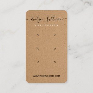 Kunstpapier met meerdere tapijten, Kaart Visitekaartje