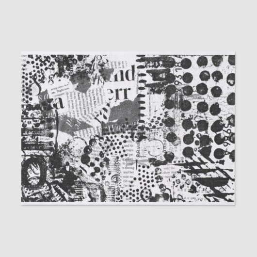 Kunstpapier voor gemengde media voor ontkoppeling  tissuepapier (Voorkant)