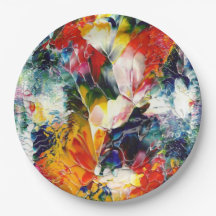 Kunstpapier voor thuisdag Borden