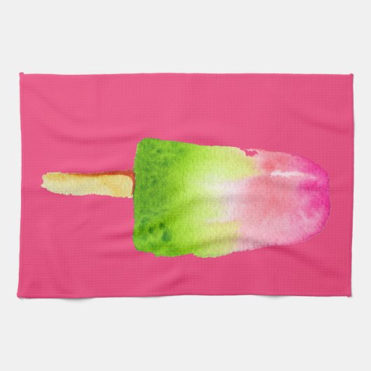 Kunstpaprika's van frambozen met pop theedoek (Horizontaal)