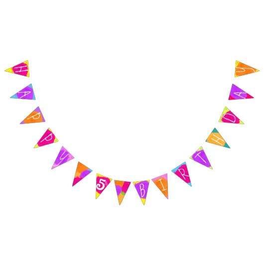 Kunstpartij Birthday-bundel Vlaggetjes (Alle)