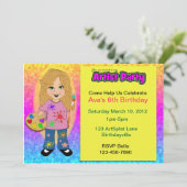 Kunstpartij Kaart (Staand voorkant)