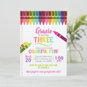 Kunstpartij voor dames en heren, uitnodiging voor (Staand voorkant)