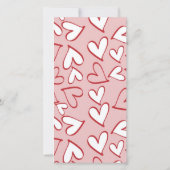 Kunstpatronen, rode harten, roze harten, liefde (Achterkant)