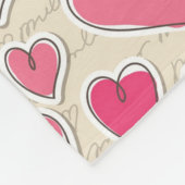 Kunstpatroon Fleece Deken (Hoek)