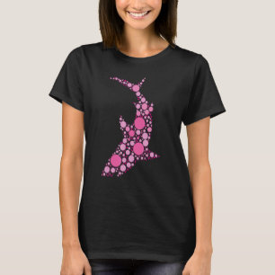 Kunstpatroon Kleurrijke Haai September Internation T-shirt