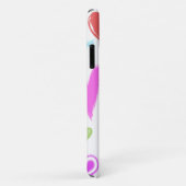 Kunstpatroon, kleurrijke harten, hartspatroon Case-Mate iPhone case (Achterkant/rechts)