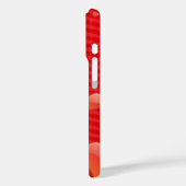 Kunstpatroon, rode harten, liefde Case-Mate iPhone case (Achterkant / Links)