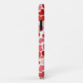 Kunstpatroon, rode harten, liefde Case-Mate iPhone case (Achterkant/rechts)