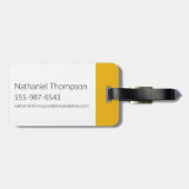 Kunstpatroon Samurai Jack Sword Poses Character Pa Bagagelabel (Achterkant horizontaal)