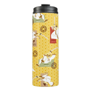 Kunstpatroon Samurai Jack Sword Poses Character Pa Thermosbeker