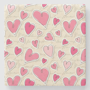 Kunstpatroon Stenen Onderzetter