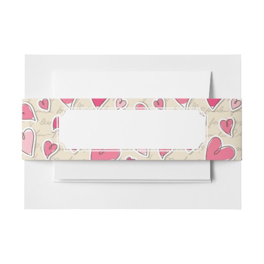 Kunstpatroon Uitnodigingen Wikkel (Voorkant Voorbeeld)