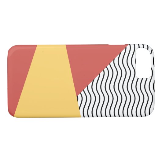 Kunstpatroon van 80-Poppen Case-Mate iPhone Case (Achterkant (Horizontaal))
