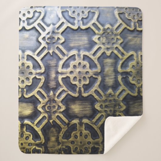 Kunstpatroon van Afrikaanse stammen Sherpa Deken (Voorkant)