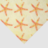 Kunstpatroon voor Starfish Waterverf Tissuepapier (Detail)