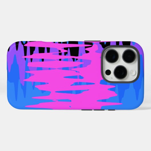 Kunstpatroonontwerp Case-Mate iPhone Case (Achterkant (horizontaal))