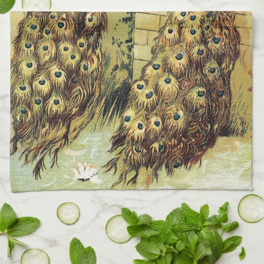  kunstpauzes met een boodschap, geschenken theedoek (Gevouwen)