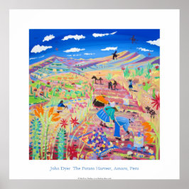 KunstPoster: De oogst van de aardappel, Amaru, Per Poster