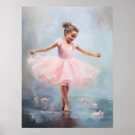 Kunstposter Kleine Ballerina Poster
