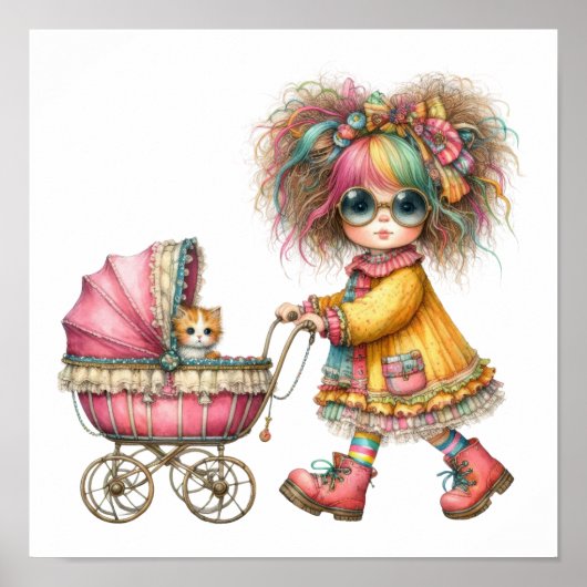 Kunstposter van grote waarde poster (Voorkant)