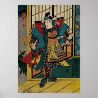  KunstPoster van Samurai Warrior Poster
