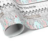 Kunstprint Bruidsfeest Cadeau Cadeaupapier (Rol Hoek)