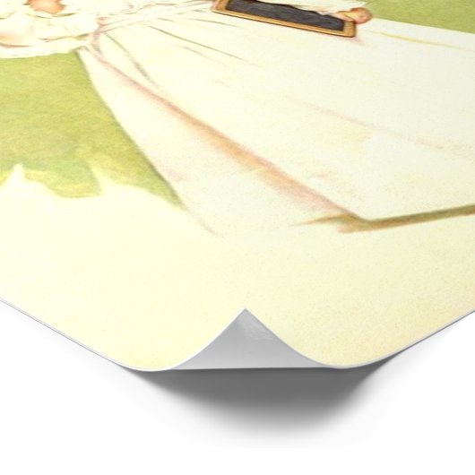 Kunstprint door Maud Humphrey Little School Days Poster (Hoek)